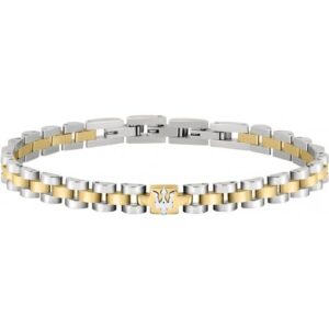 Bracciale uomo Maserati acciaio gold JM320AST09