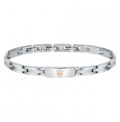 Bracciale da uomo Maserati con centro logato JM121ATK12