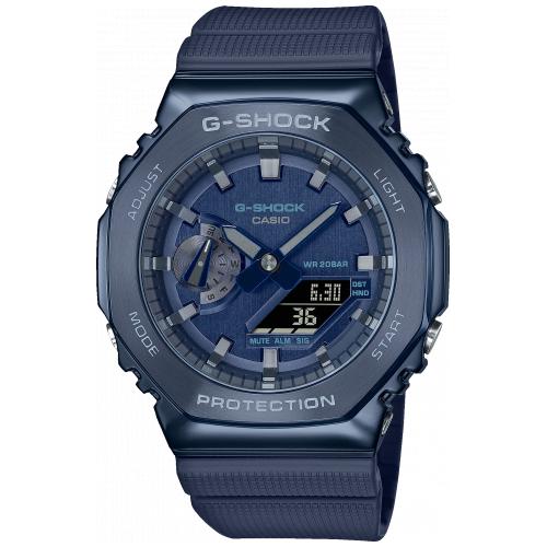 orologio multifunzione uomo blu G-Shock Metal GM-2100N-2AER