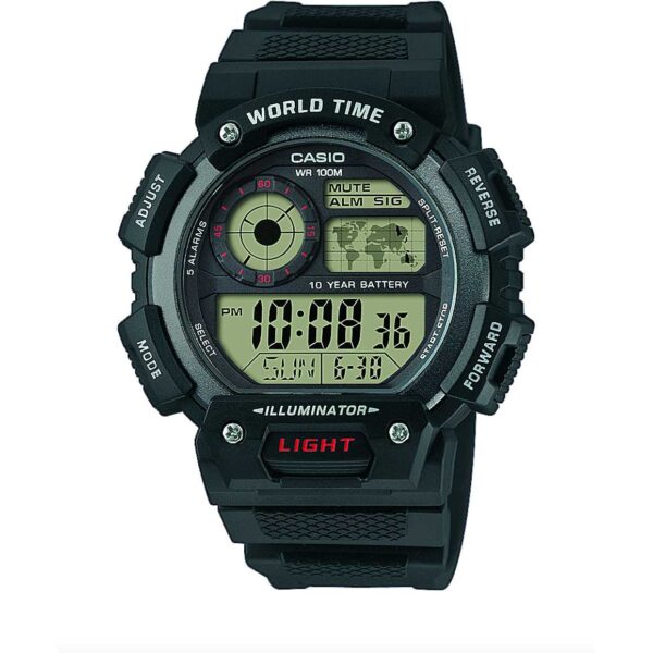 orologio digitale uomo Casio nero AE-1400WH-1AVEF