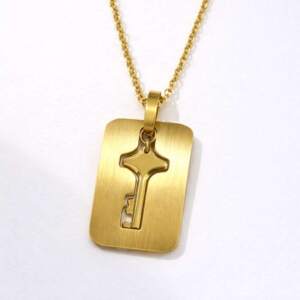 Set Coppia San Valentino – Bracciale con Lucchetto e Collana con Chiave Apribile